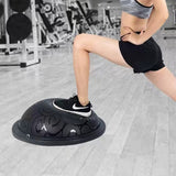 TD® Balle de vitesse d'onde équilibrée anti-déflagrante épaissie yoga fitness hémisphère 58cm balle de fitness Pilates antidérapante