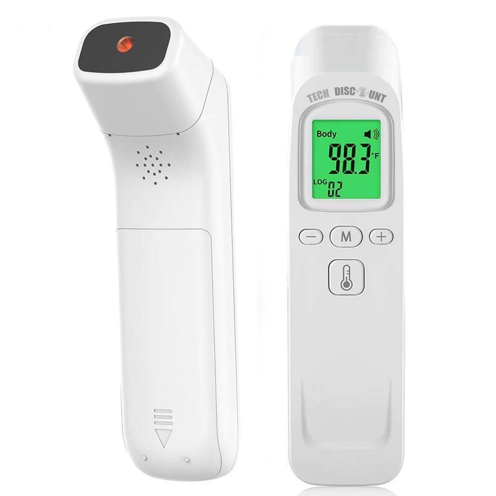 TD® Thermomètre frontal électronique portatif infrarouge Thermomètre électronique médical sans contact Thermomètre portatif