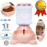 TD® Bol Distributeur automatique gamelle animaux domestiques programmable nourriture chat chien manger alimentation eau croquettes