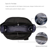 TD® Portable mère et bébé sac multifonctionnel polyester une épaule voyage en plein air mère sac ensemble universel avec sac à sucet