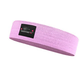 TD® Yoga stretch ceinture en plastique latex anti-dérapant élastique hanche anneau fitness squat résistance anneau