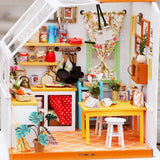 TD® Maison puzzle 3D jouet fille enfant extérieur poupée moderne créatif décoration maison intérieur cadeau d'anniversaire adultes