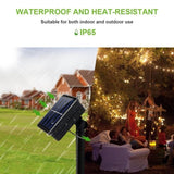TD® guirlande lumineuse solaire 20m Extérieur, Jardin, Terrasse, Mariage et Fête de Noël Accessoire Eclairage Exterieur