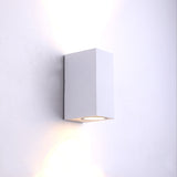 TD® Searchlight 8436 - G9 BLANC COURBE CYLINDRE PLASTER MURALE
