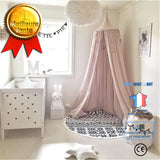 TD® Moustiquaire ciel de lit de Bébé adulte fille princesse décoration de chambre anti moustique couleur rose conception coton