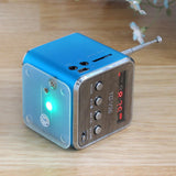 TD® Portable avec écran radio sans bluetooth audio et carte bluetooth mini haut parleur lecteur MP3