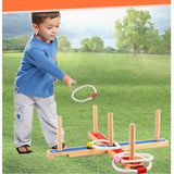 TD® Jeu de lasso,Anneau et Cordes/ Jeu Enfants et Adultes/ Pour l'intérieur ou à l'extérieur/Divertissement