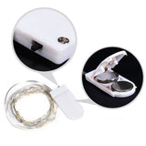 TD® Guirlande lumineuse LED impermeable en fil de cuivre d'etoile Lampe de fee de Noel Decor de fete de mariage, Blanc chaud 2 m An0