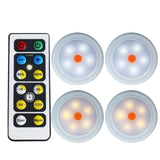 TD® Veilleuses lampe cabinet +télécommande dimmable couleur température(SANS batterie)