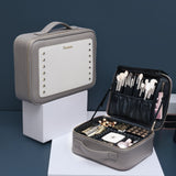 TD® Défilé et maquillage sac cosmétique grande capacité salon de manucure tatouage broderie valise et sac de rangement maquilleur