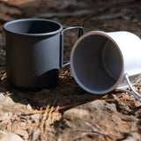 TD® Camping en plein air pliant tasse à eau Portable Ultra-léger en alliage d'aluminium Camping tasse tasse à café tasse à thé tasse