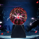 INN® Boule Lumineuse Magique Noir En Verre  6 Pouces Veilleuse Comme éclairage Décoratif De Table Et De Fête Cadeau De Noël Pour Enf