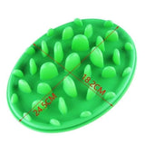 TD® Chien Chat Chiot Gamelle Bol Voyages Antidérapant Anti Glouton Lente Alimentation - Vert - Achat - Vente gamelle - Écuelle Chien