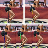 TD® Rebond entraîneur résistance corde gymnastique sport Fitness boxe étirement Stap maison gymnastique - Modèle: Jaune  -