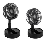 INN® Petit ventilateur rétractable pliable de chargement USB Mini ventilateur de bureau portable pour étudiant Ventilateur de bureau