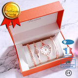 INN® Filles Teen Friends Montre Coffret Cadeau Coffret Montre À Quartz Femme Blanc-Cadeau De Noël Cadeau D'anniversaire De Vacances