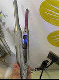 TD® Baguette à friser à petite vague barbe pour hommes petit volume lisseur de trempe en céramique 3D boucle droite à double usage