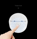 TD® Décoratif USB Ange 7 Couleurs Télécommande Illusion Optique Veilleuse 3D Visualisation Tableau Bureau Lampes 3D Glow LED AT60453