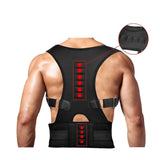 TD® Correcteur de Posture adulte sangle de maintien de taille magnétique matériel de plongée posture bossu ceinture de correction co