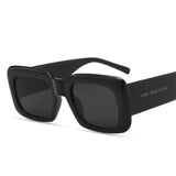 TD® Lunettes de soleil européennes et américaines carrées tendance la personnalité des sports de plein air lunettes de soleil solair