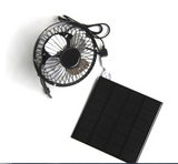 INN® Ventilateur de panneau solaire Mini charge créative USB peut charger un ventilateur de puissance mobile pour téléphone portable