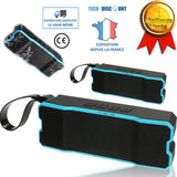 TD® Haut-parleur enceinte portable étanche Bluetooth sans fil audio musique puissance écoute main libre lecture appareil grande batt
