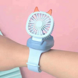 INN® Petit ventilateur Mini chargement USB détachable pliant tendance tendance mise à niveau ventilateur de montre de deuxième génér