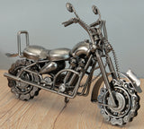 TD® Moto miniature en fer forgé décorations véhicule maison intérieure bureau restaurant rétro véhicule jouet classique créatif anci