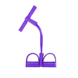 TD® Version Violet -  Élastique Tirer Cordes Exercice Rameur Ventre Résistance Bande Maison Gymnastique Sport Entraînement
