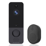 TD® Sonnette vidéo U8 surveillance à distance intelligente sans fil perception en temps réel sonnette d'interphone vocal