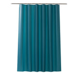 TD® Rideau de douche en Polyester muni de Crochets/ Rideau Salle de bain/ Rideau Étanche Bleu/ 200 x 180 cm