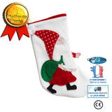 Chaussettes de Noël Sac de bonbons Santa Chaussettes de décoration de fête Pendentifs d'arbre Sacs-cadeaux Chaussettes d'ambi