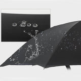 TD® Poignée droite parasol en forme de C parasol protection UV parapluie extérieur parasol parapluie double couche parapluie inversé