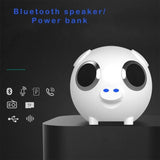 INN® M20 mignon de porc Forme Double Haut-parleur Bluetooth Haut-parleur Banque d'alimentation soutien à la