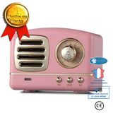 INN® Nouveau haut-parleur Bluetooth sans fil portable rétro créatif mini subwoofer canon rose
