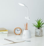 TD® Lampe de table bureau rechargeable lecture ventilateur porte stylo couleur extérieur enfant étudiant puissant professionnel beau