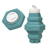 TD® Tasse à eau de sport bouilloire pliante en silicone bouteille d'eau comprimée de grande capacité en plein air voyage portable