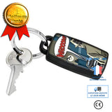 TD® Porte clé siffleur anti perte 30 mètres Localisateur Sonore Key Finder Repérage de clés et porte-clés fourni avec anneaux