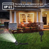 TD® Spot LED solaire d'extérieur pour jardin, terrasse,patio - Lampe solaire LED étanche Réglable changement de couleur avec capteur