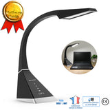 TD® lampe de chevet de bureau tactile enfant led noir fillle 5 intensités garcon sans fil desgin pas cher maison eclairage lumiere
