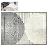 TD® Ligne lumière luxe tapis salon chambre étude maison texture boucle velours chambre tapis de sol antidérapant boutique complète
