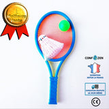 Raquette de tennis support de sport pour enfants jouet raquette double face