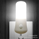 TD® Énergie d'économie d'énergie blanche blanche brillante enfichable de mur de nuit de   nuit de LED actionnée
