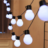 TD® Guirlande lumineuse led, guisette G50, guisette d'extérieur, guirlande de boules, fête de mari - Modèle: colorful 5m