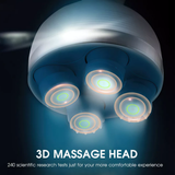 TD® Masseur de tête étanche Dragon Grab Scalp à la main Machine de massage de pétrissage bleu