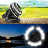 TD® Lumière de ventilateur extérieur Lumière de camping Lumière de tente Lumière de camping Éclairage de ventilateur extérieur 18LED