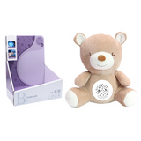 INN® Lumière multifonctionnelle et musique confort bébé dessin animé en peluche poupée jouet en peluche marionnette jouet bébé dormi