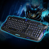 TD® Pack Souris Clavier Gaming Matériaux Résistants Haute Réactivité Jouer Ordinateur Rétroéclairage Luminosité LED Personnalisable