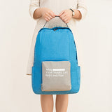 Cartable Sac De Rangement Léger Pliable Sac À Dos De Voyage Oxford Tissu Étudiant En Plein Air Sac À Dos Grande Capacité