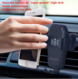 TD®  support de smartphones - chargeur accessoire sécurité voiture décoration voiture Android installation simple cadeau high tech